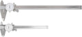 CME Dial Caliper Set, Includes 6" and 12" Dial Calipers, White Dial Face Color, 0.001" Measurement Increment
