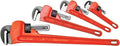Performance Tool W1136 4-Piece Pipe Wrench Set, 8, 10, 14, 24 in. | Adjustable plumbing tool set. Drop-forged and precision milled steel jaws. Durable protective enamel paint