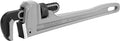 DURATECH 14-inch Heavy Duty Aluminum Straight Pipe Wrench, Adjustable Plumbing Wrench, Drop Forged, Exceed GGG standard