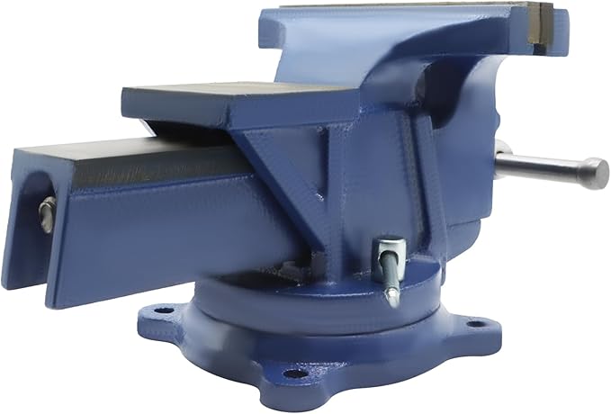 Nakkaa 6-Inch Vise Lightweight Ball Ink Table Work Bench Vice 6 with Rotating Base 6.25KG/13.77IB