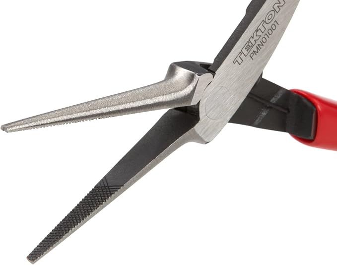 TEKTON Mini Needle Nose Pliers (Serrated Jaw) | PMN01001
