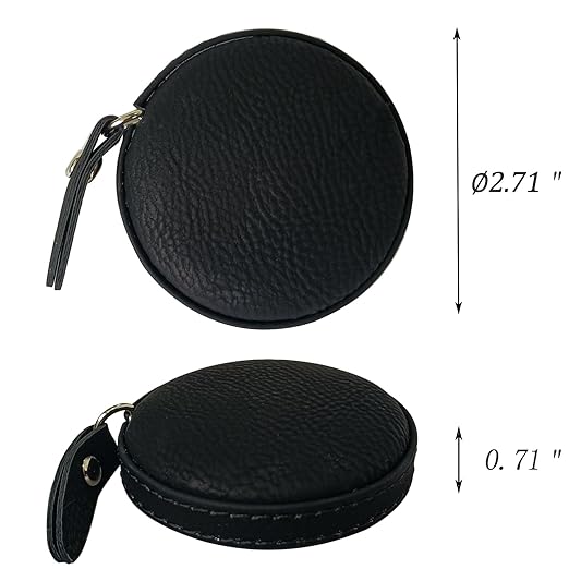 Tape Measure for Body Measuring Medical Body Cloth Tailor Craft Dieting Measuring Tape, 60 Inch/1.5 M Dual Sided Measuring Tape for Body Fabric Sewing（2 Pieces，Black）