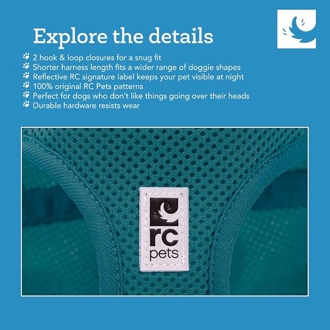 RC Pets Step in Cirque Harness M Dark Teal