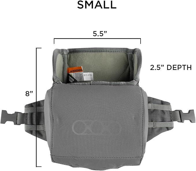 Eberlestock Recon Modular Bino Pack - Advanced Binocular Harness System | Customizable Attachments, Chest Rig with Magnetic Closure to Keep Binos Secure, Dual Side Zipper Pockets