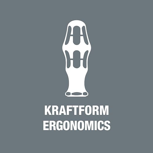Wera 05074711001 Kraftform 7446 Hexagon Torque Screwdriver, 1/4" Head, 11.0-29.0"/lbs Variable Torque Adjustment Range