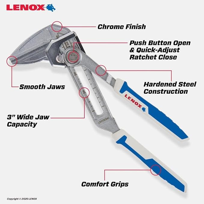 LENOX TOOLS LXHT90540 LENOX Pliers Wrench