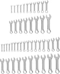 TEKTON Stubby Combination Wrench Set, 46-Piece | WCB90415 | (1/4 - 1-1/4 in., 6 - 32 mm), Chrome Finish
