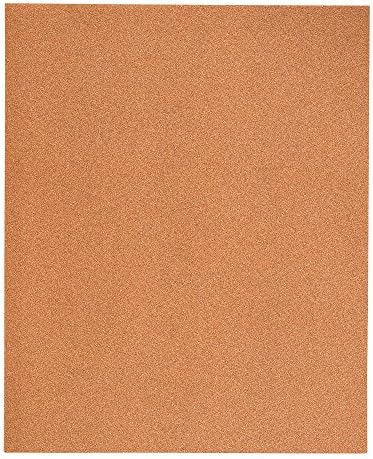 Mercer Industries 205150A - 9 x 11 Garnet Paper Sheets, Grit 150A (100 pack)