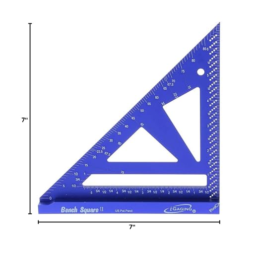 iGaging Bench Square (Aluminum, 7")