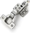 HOME EDIT 10 Pairs 20 Pack European Insert Soft Close Cabinet Hinges Concealed Kitchen Cabinet Hinges Heavy-Duty Frameless Adjustable for Cupboard Hardware