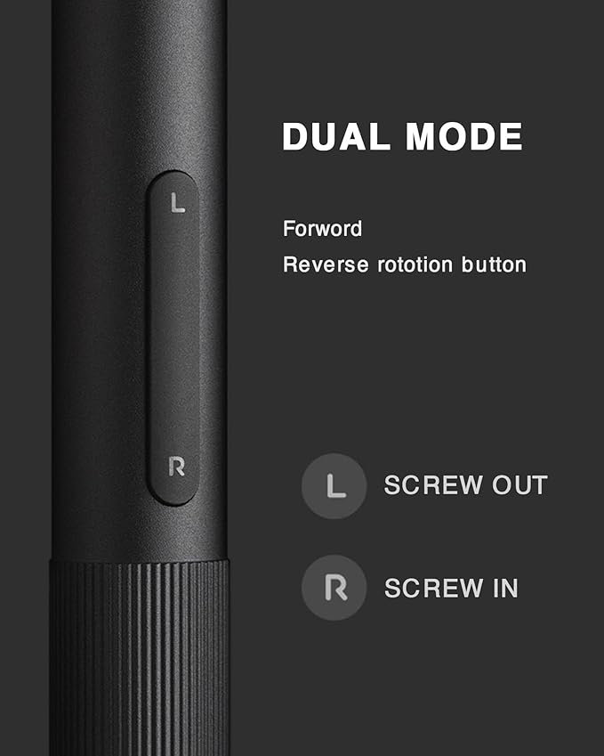XIAOMI Electric Precision Screwdriver, All-Metal Gearbox, Powerful Magnetic Motor, Rechargeable Lithium Battery, S2 Steel Screwdriving Bits, Type-C Charging, Aluminium Alloy Case, Grey