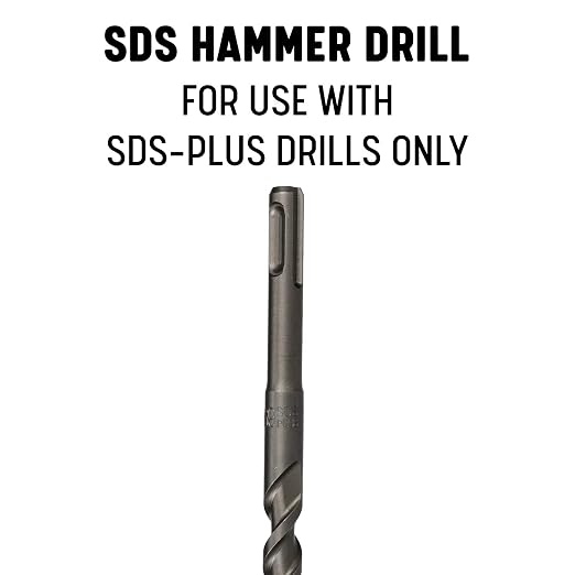 Drill America 7/32" X 18-1/8" PRO Series SDS-Plus Hammer Bit Drill Bit