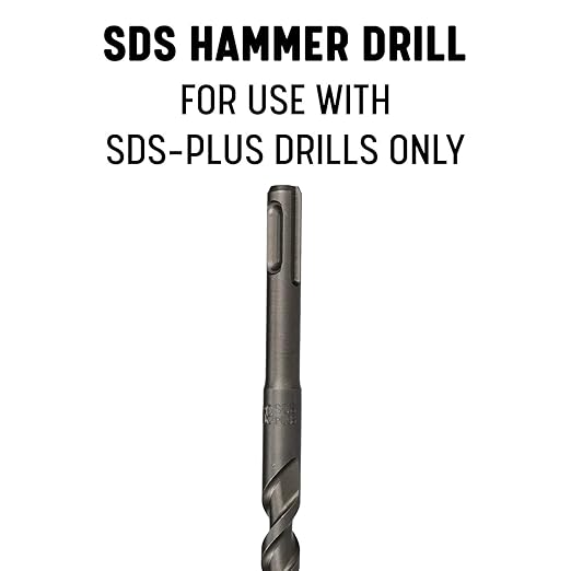 Drill America 5/8" X 12-1/4" PRO Series SDS-Plus Hammer Bit Drill Bit