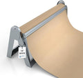 Bryco Goods - 18 Inches All Paper Roll Dispenser and Cutter Made of Heavy-Duty Steel Frame & Sharp Blade. Holds, Dispenses & Cuts. Wall Mountable & Non-Slip Tabletop. Ideal Butcher Paper Dispenser