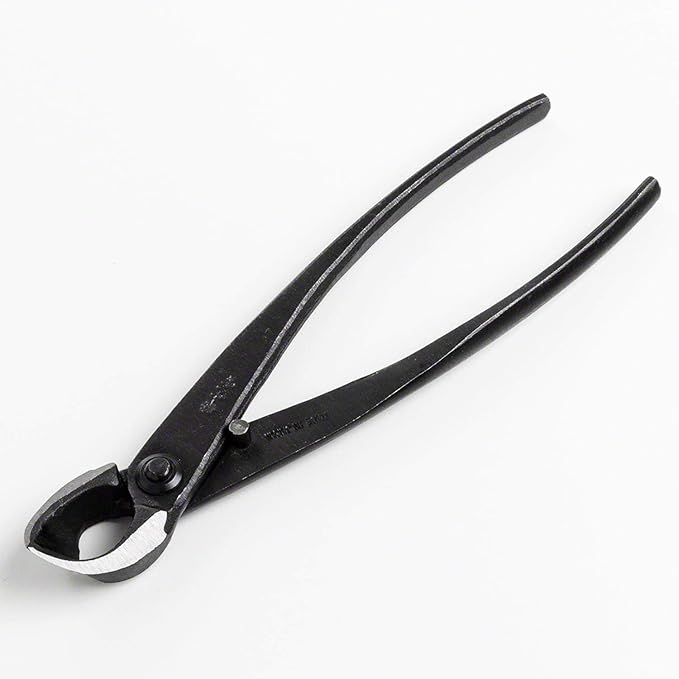 Wazakura Japanese Bonsai Tool Set MADE IN JAPAN, Bonsai Scissors 7inch(180mm) + Concave Branch Cutter 8inch(200mm), Essential Starter Kit