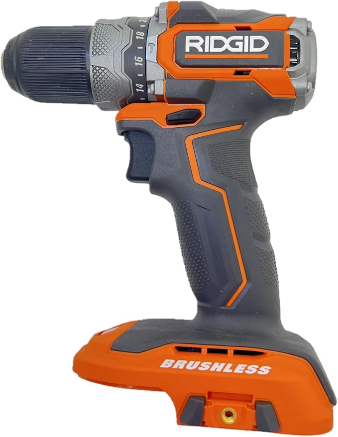 RIDGID 18V SubCompact Brushless 1/2 In. Hammer Drill/Driver (Tool Only) (Renewed)