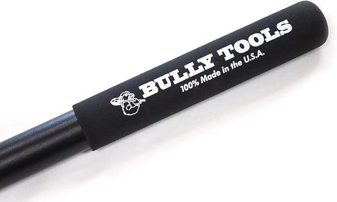 Bully Tools 12-Gauge Caprock Shovel – Heavy Duty All-Steel Construction Shovel with Long Handle, Closed-Back Design, Ideal for Digging, Breaking Rock, Clay, Roots & Dense Soil – 100% Made in The USA