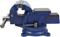 WFLNHB 6" Bench Vise Table Top Clamp Press Locking Swivel Base Heavy-Duty for Crafting Painting Sculpting Modeling Electronics Soldering Woodworking and Fishing Tackle