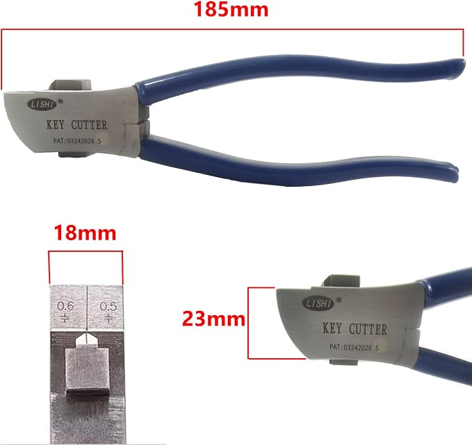 Key Cutter Tool for Vehicles Car Keys Stainless Steel Cutting Pliers