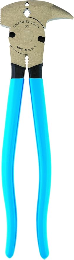 Channellock Fence Tool Pliers 85 - Heavy Duty Slip-Joint Pliers - 10.5"