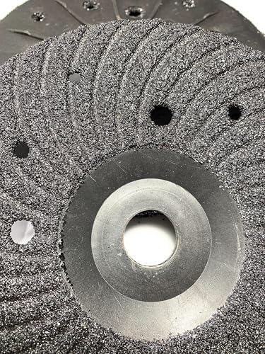 SIGNI 5 Pack SiC Plastic Back Grinding Wheel for Granite/Marble/Concrete and Glasses (7 INCH, 36 GRIT)