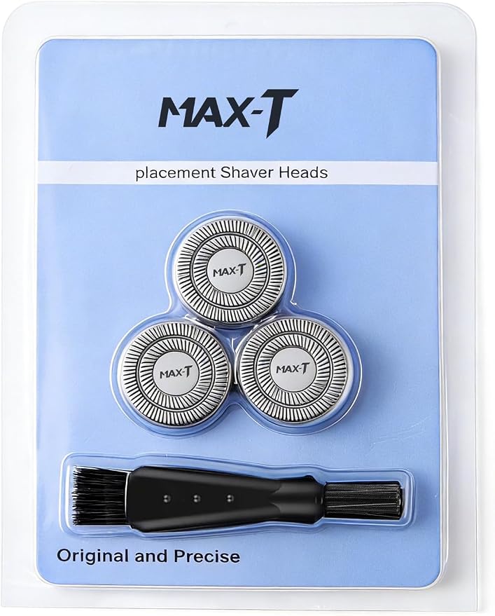 MAX-T Replacement Shaver Head for Electric Razors, Suitable for MAX-T RMS7109 Men's Electric Shaver Series
