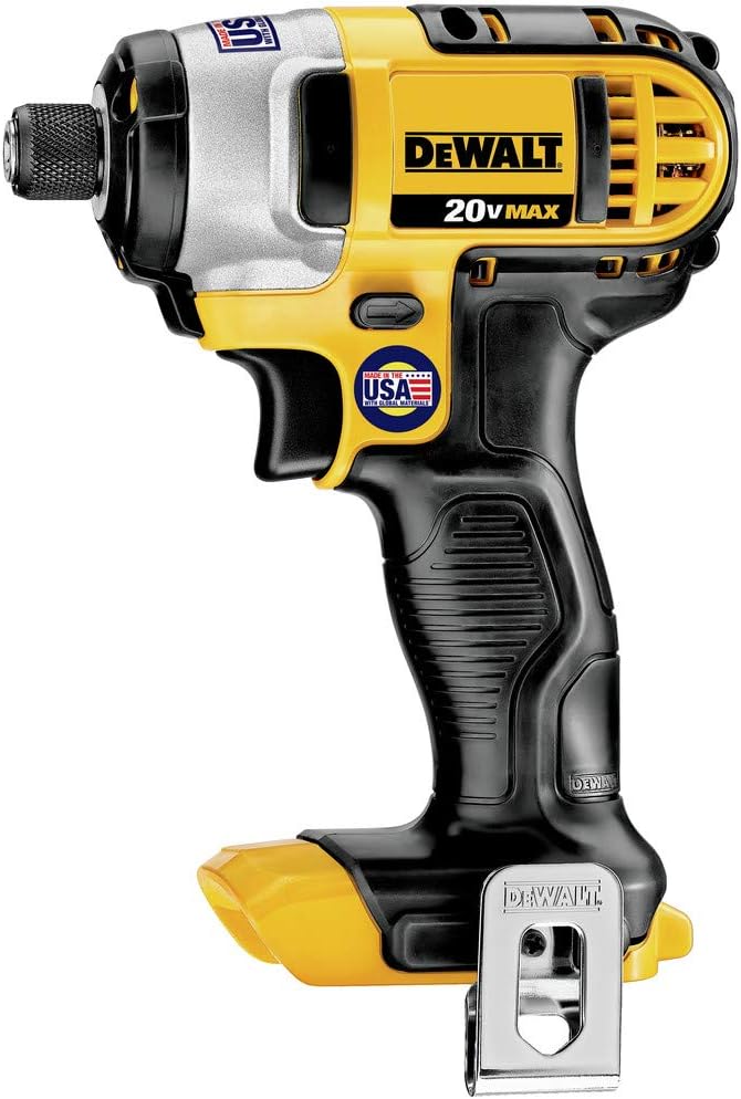 Dewalt DCF885BR 20V MAX Cordless Lithium-Ion 1/4 in. Impact Driver (Bare Tool) (Renewed)