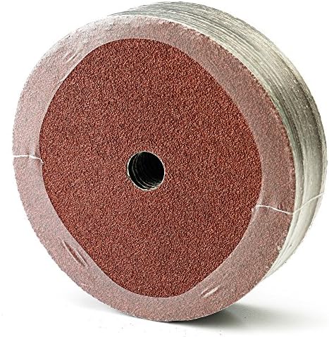 Mercer Industries 304036-7" x 7/8" Aluminum Oxide Resin Fiber Discs, 36 Grit (25 pack)