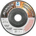 Mercer Industries 627060 Type 27 Grinding Wheel for Aluminum and Other Non-Ferrous Metals, 4-1/2" x 1/4" x 7/8", 25 Pack