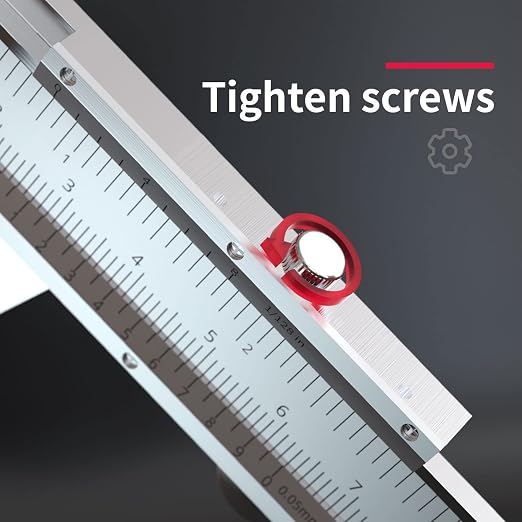 Carbon Steel Vernier Caliper Dual Reading Scale Metric Calipers Measuring Tool Inside Outside Depth and Step Measurements 0-12" Inch/Metric Range 0.05/0.0078" Resolution DRINYOUNG0-12 L