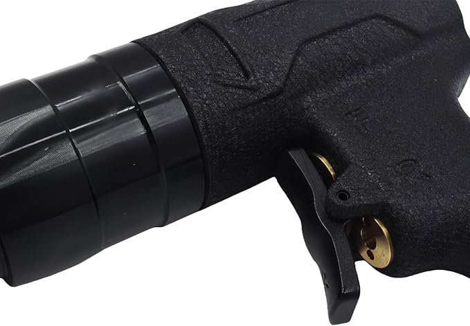 Pneumatic Rivet Nut Gun Air Rivet Nut Pull Setter Riveting Fastening Tool With 1/4 5/16 Riveting Mandrels Quick Change Locking Nozzle Bolts Adapter Drill For Air Rivet Nut Insert Installation Tool