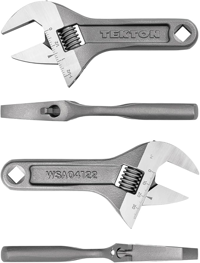 TEKTON 6 Inch Adjustable Wrench | WSA04122