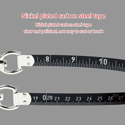 Accuracy Oil Tank Gauging Tapes Carbon Steel Oil Gauging Tape 15/20/30/50M Measuring Ruler with Brass Plumb Bob Steel Measurement Tool