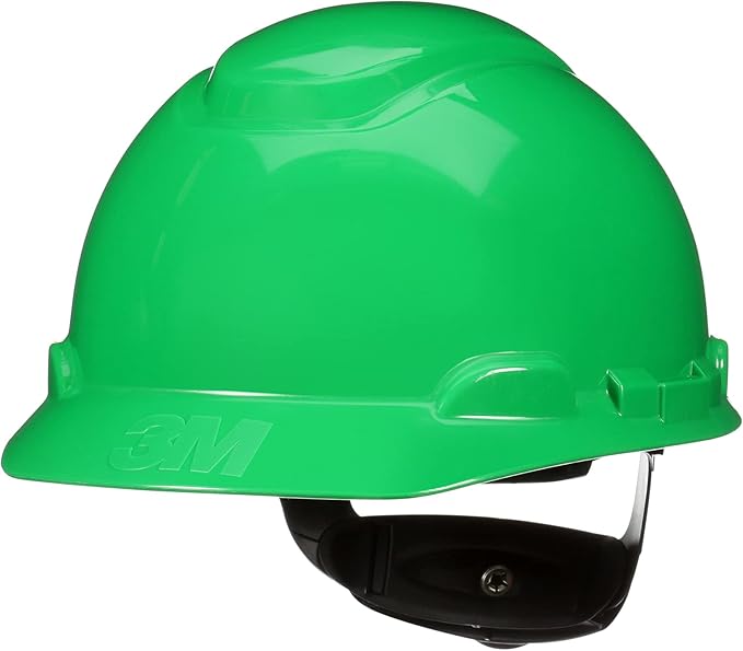 3M Hard Hat SecureFit H-700 Series Cap Style Safety Helmet with Uvicator Sensor, 4-Point Pressure Diffusion Ratchet Suspension