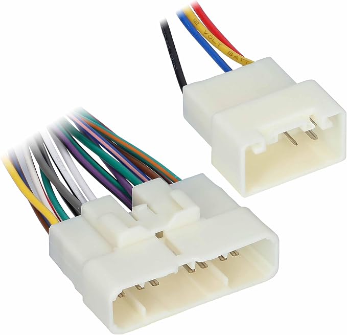 Metra 70-8117 Factory Amplifier Bypass Harness fits Select 2003-2009 Toyota Vehicles - 03-09 4RUNNER - 05-08 Matrix - 03-07 Sequoia - 04-06 Tundra | Also covers Sequoia and Matrix models, connects an aftermarket stereo to the factory sound system, plug...