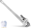 Verida 36 Inch Aluminum Pipe Wrench | Plumbers Wrench, Heavy Duty Plumbing Tools | Forged from High Carbon Steel | Suitable for Water Pipes, Plumbing, Fire Protection Pipe Tools