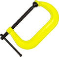 Wilton Hi-Vis C-Clamp, 6-1/16" Opening, 4-1/16" Throat, 6600 Lbs. Clamping Force (Model 406-SF)
