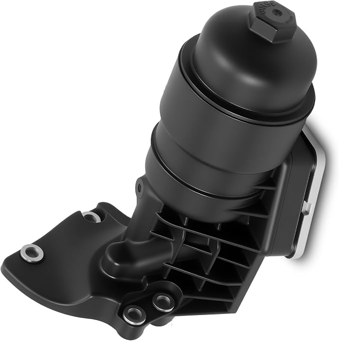 26300-3CAB1 Oil Filter Housing Assembly Compatible with 2015-2018 Sedona,2014-2016 Cadenza,2012-2018 Sorento, 2013-2018 Santa Fe, 2019 Santa Fe XL,2012-2017 Azera Replaces OE 26300-3CAB0