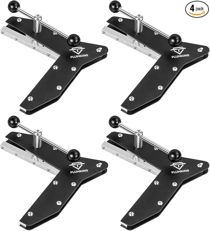 4PCS Miter Clamps for woodworking, Corner Clamps for Making Window Casing, Door Casing, Picture Frames, Cabinet Trim