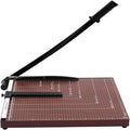 Guillotine Paper Cutter 18 Inch - Professional Large Paper Heavy Duty Trimmer, 12-Sheet Capacity for Cardstock & Photos, Safety Lock & Self-Sharpening Blade for Office, School, Craft Studio