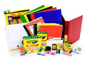 School Supply Boxes | Elementary School Bundle (1 Box) | Back to School Essentials Kit for Students & Teachers | Includes Wide-Ruled Paper Products, Crayons, Markers, Colored Pencils, & More