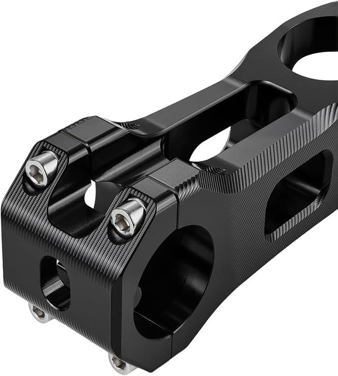 EBike Handlebar Clamp CNC Compatible Fit for Ridstar Q20/Q20 Pro Lite, E Bike Direct Mount Bar Stem Riser Anodized Finish
