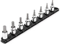 TEKTON Hex Bit Socket Set, 8-Piece | SHB91106 | 3/8 Inch Drive, (1/8 - 3/8 in.), Socket Rail