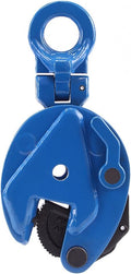 Steel Plate Lifting Clamp 0.8 Ton, 0.6 in Jaw Opening, GS Certified