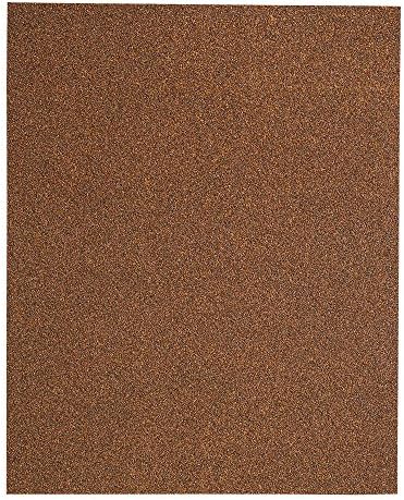 Mercer Industries 206060D - 9 x 11 Garnet Paper Sheets, Grit 60D (50 pack)