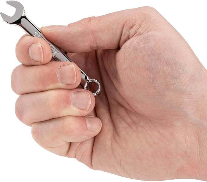 TEKTON 1/4 Inch Stubby Combination Wrench | 18041