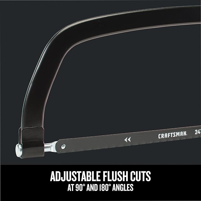 CRAFTSMAN Hand Saw, 12-Inch Hacksaw (CMHT20138)