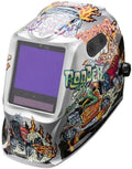 Lincoln Electric K4440-5 Viking 3350 ADV Hot Rodders Auto Darkening Welding Helmet with 4C Lens Technology and X6 Headgear