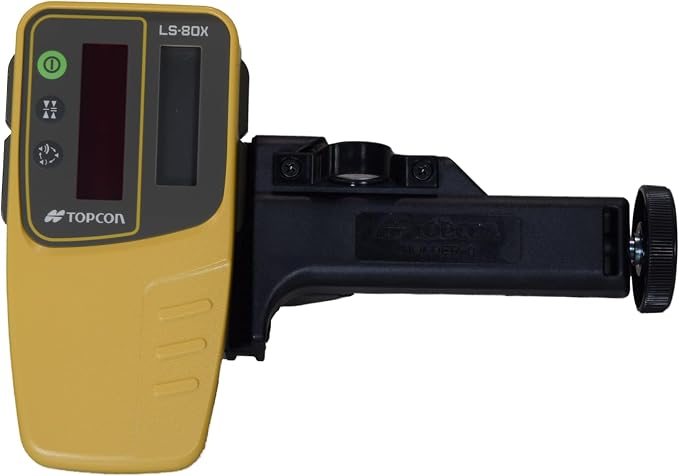Topcon RL-HV2S Class 1 Multi-Purpose Self-Leveling Dual Grade Construction Rotary Line Laser Kit with LS-80X Laser Receiver & Tool Case (1051612-21)