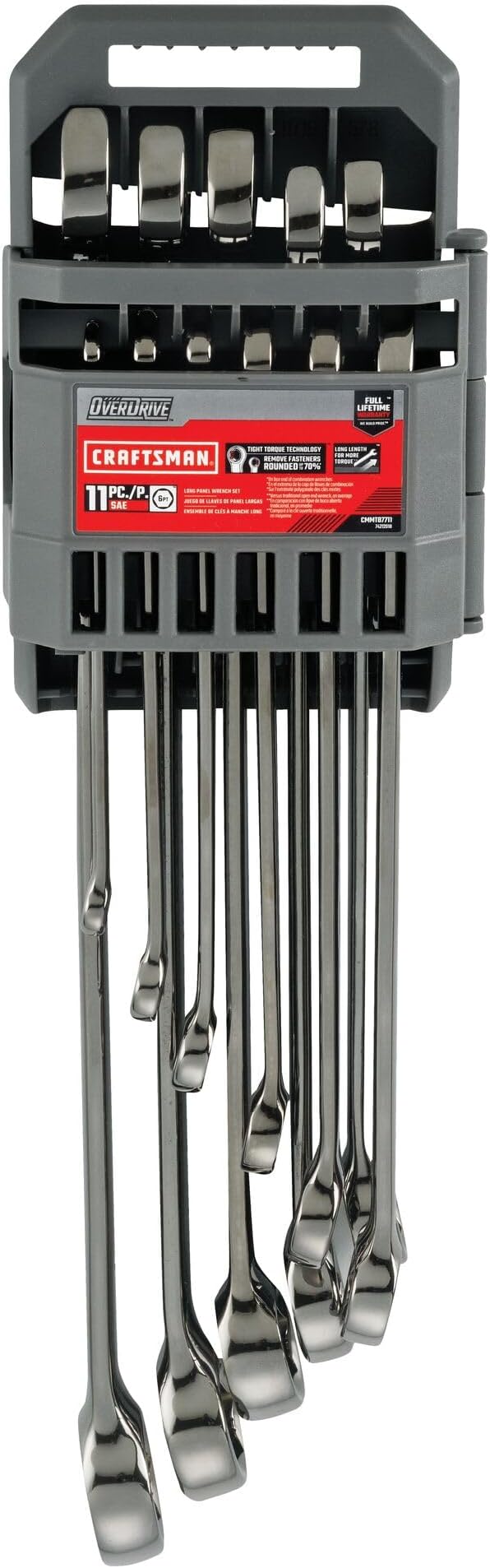 CRAFTSMAN OVERDRIVE 11-Piece Standard (SAE) Wrench Set (CMMT87711)